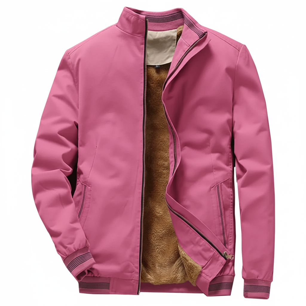 Signature Tunica Men's Fleece Thickened Aviator Jacket For Mens